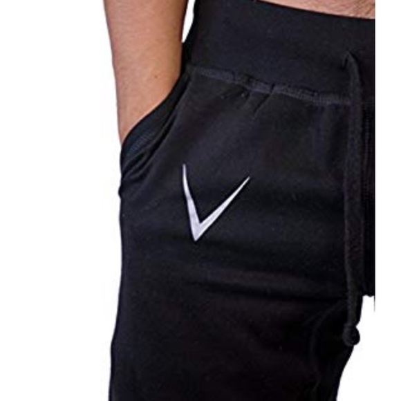 Black vesi star fleece joggers - Picture 3 of 4